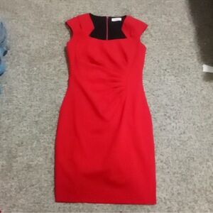 Calvin Klein Red Dress